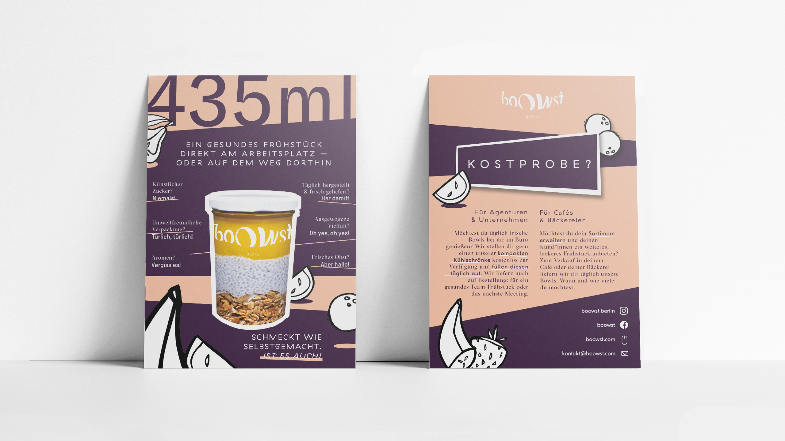 boowst Corporate Design 2020, Packaging and Labelling