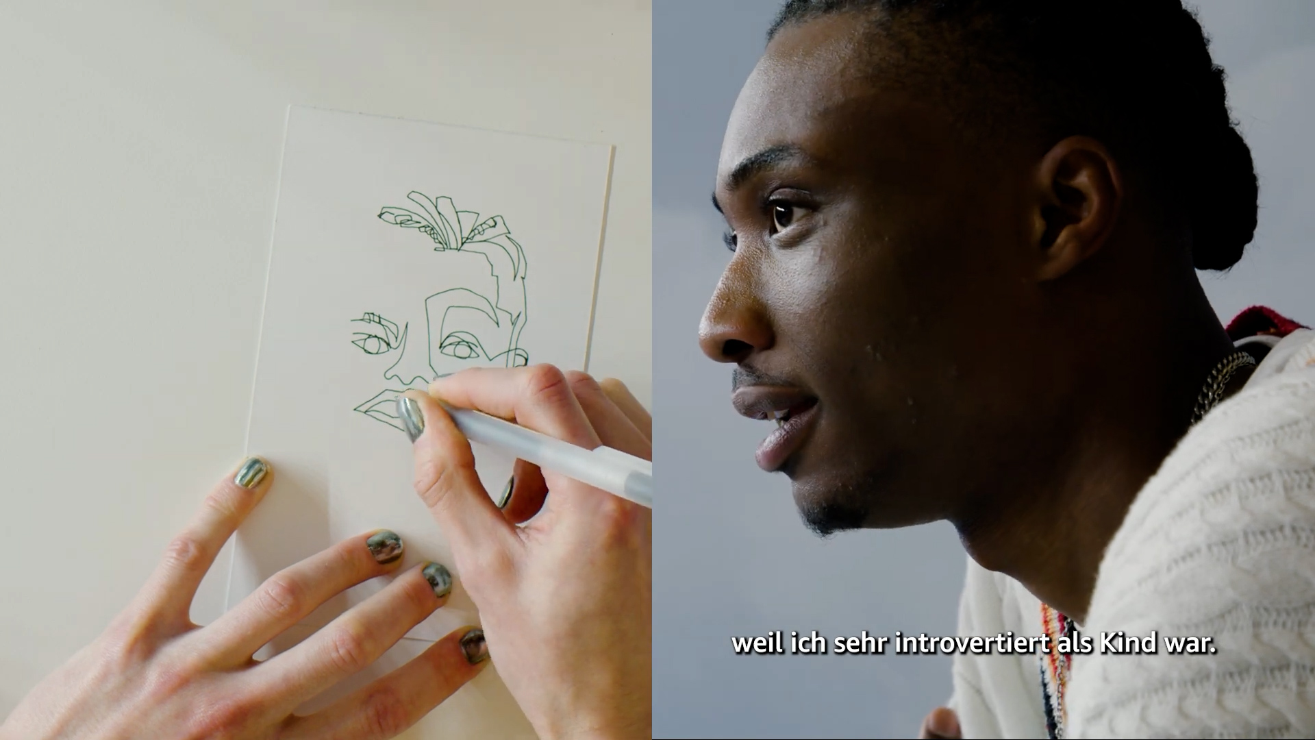 customised onelineillustration live portrait session for 'Silver And The Book Of Dreams' Series Launch Campaign; Darwin Stapel; onelineillustration; Live Artist; One Line Artist; One Line Artist Berlin; Event Illustration; Event Drawing; Live Drawing; Live Event Drawing; Illustrator in Berlin; One Line; One Line Art; One Line Drawing; One Line Illustration; Event Activation; Brand Activation